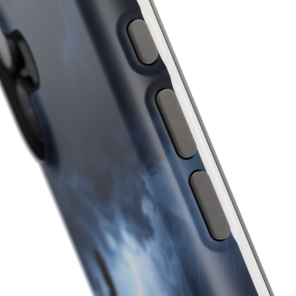 Personalized Lightning Storm EMS Phone Case — Wireless Charging Cover
