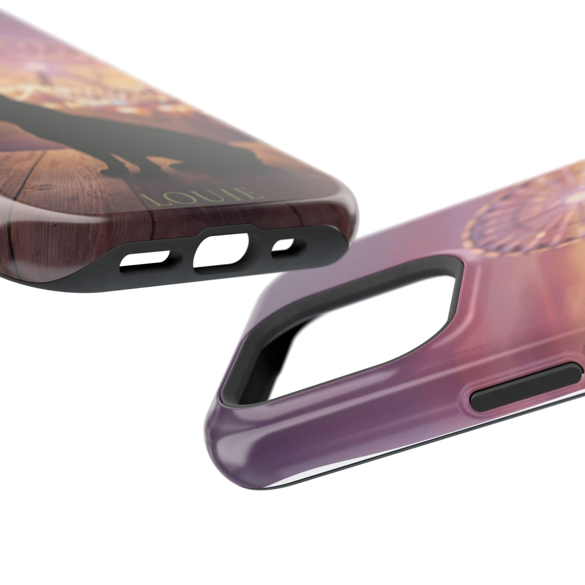 Personalized French Bulldog Carnival Nights Phone Case — Wireless Charging Cover