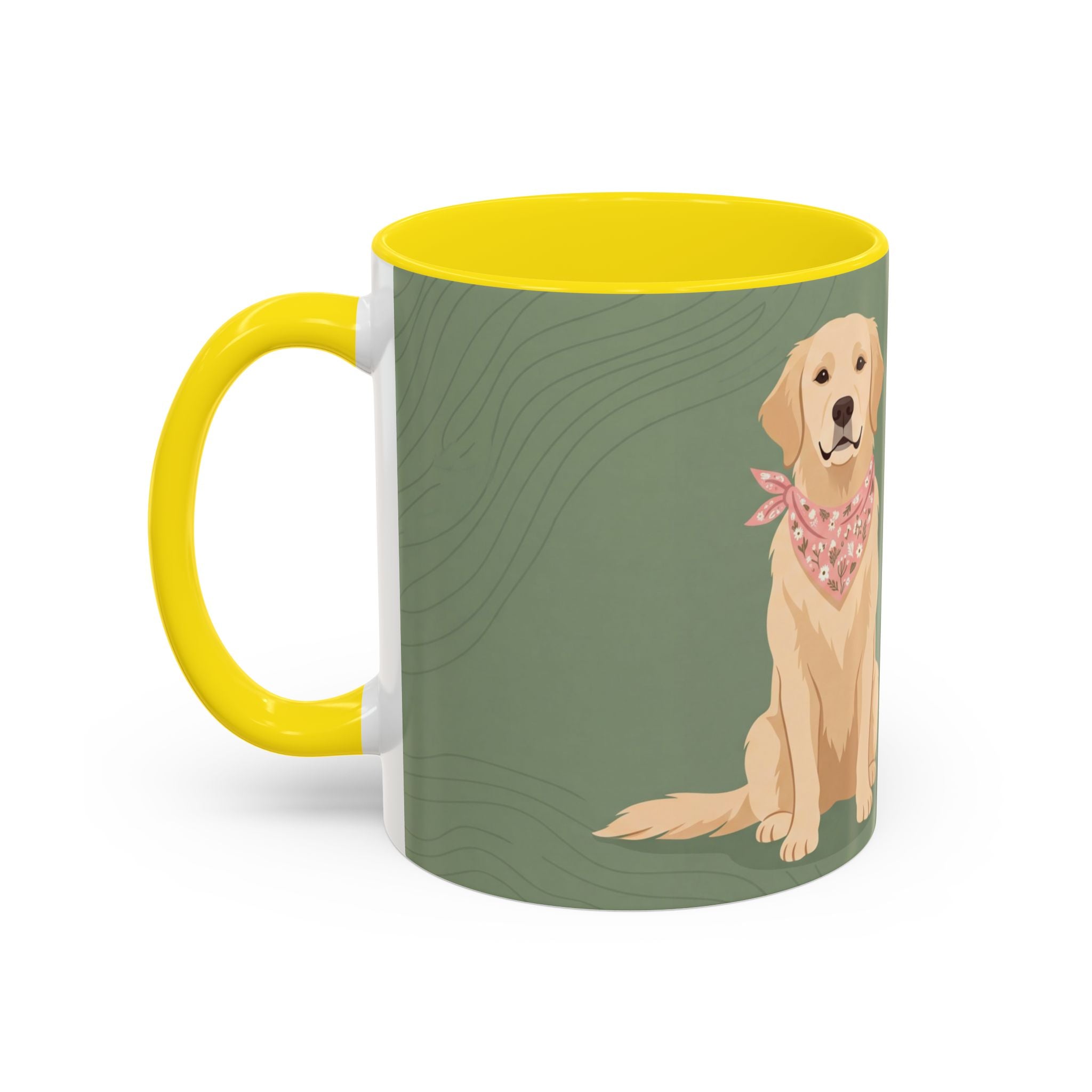 Golden Mom Mug | Golden Retriever Lover Gift | Cute Dog Mom Coffee Mug