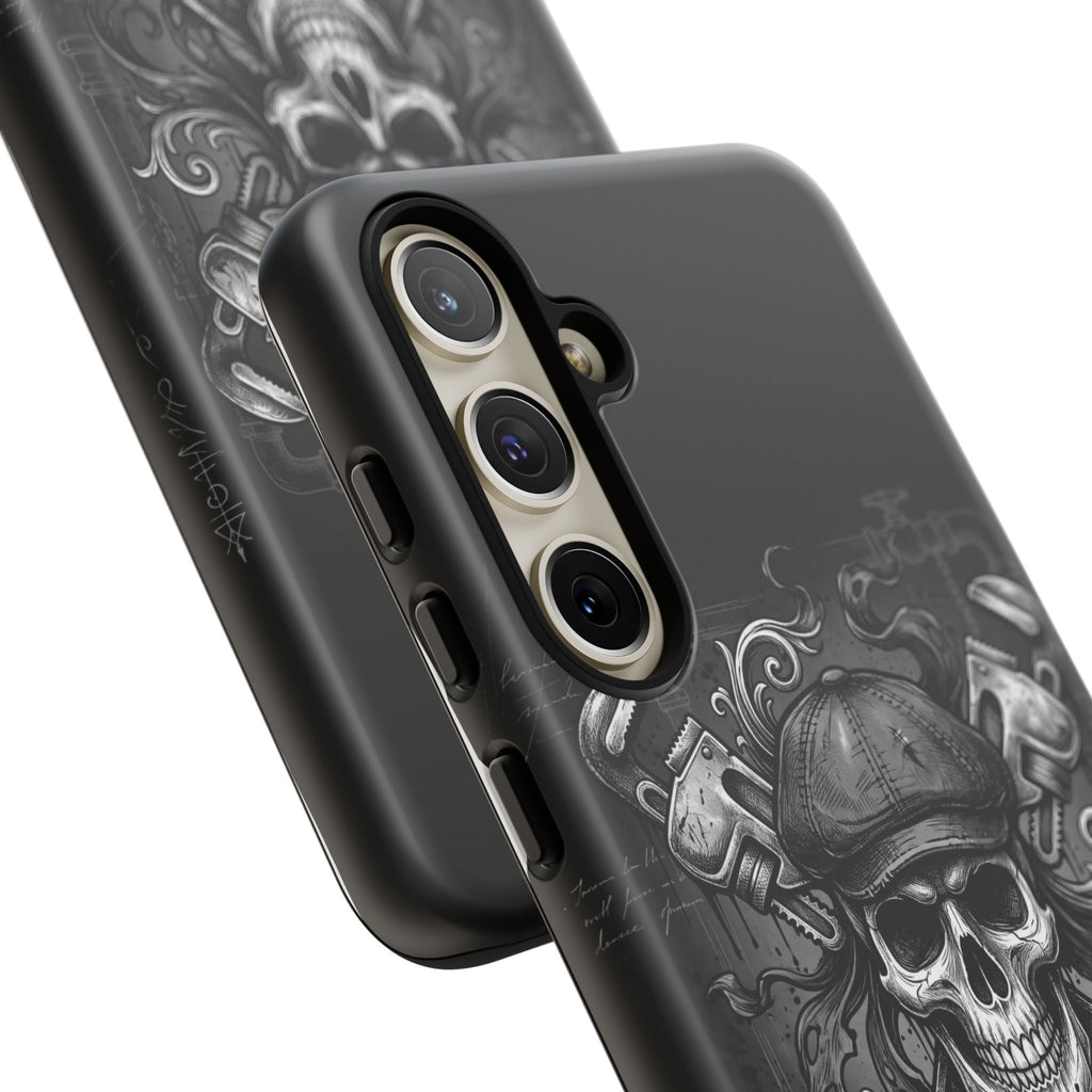 Gothic Skull Plumber Phone Case - Samsung & iPhone Series
