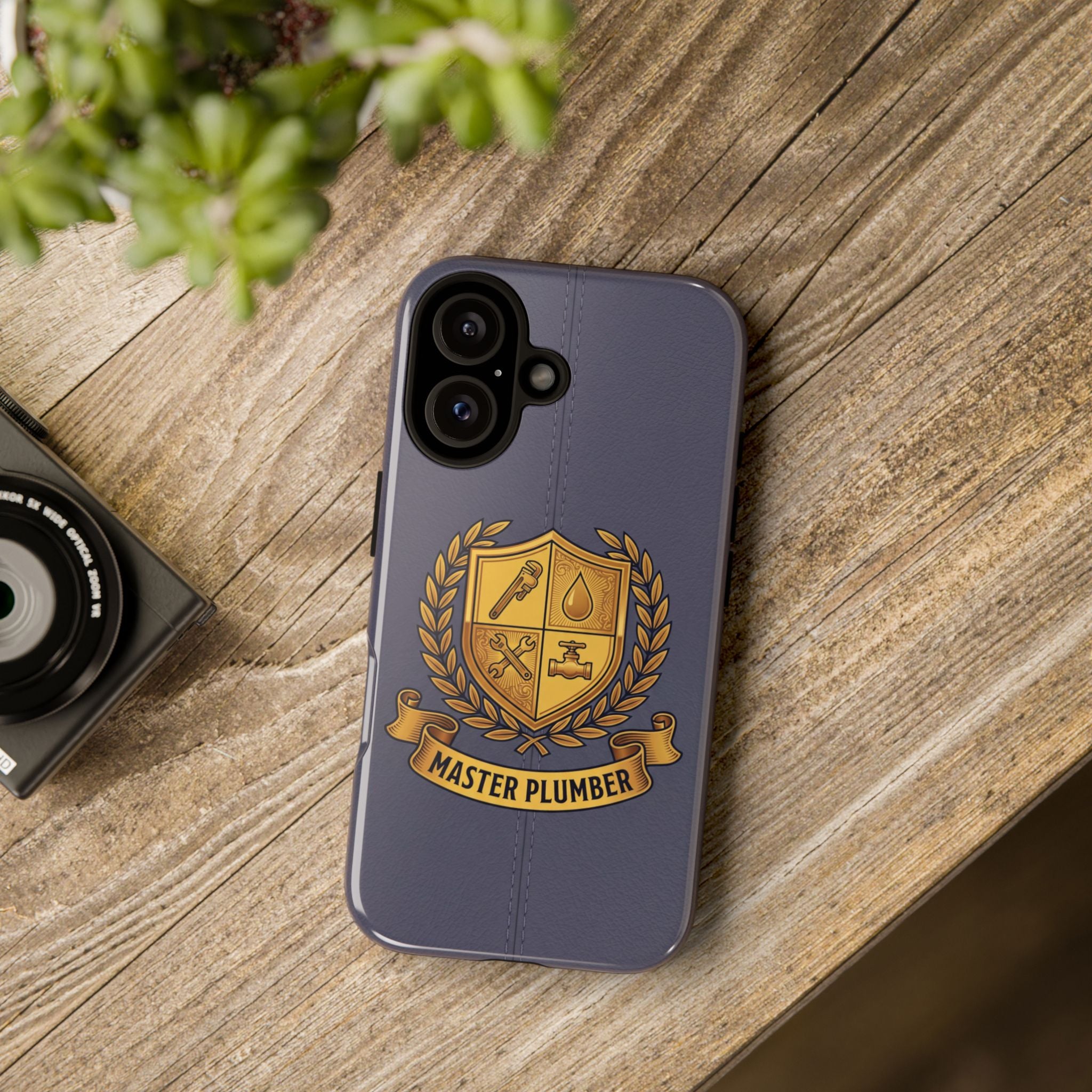 Master Plumber Slate Crest Phone Case - Samsung & iPhone Series