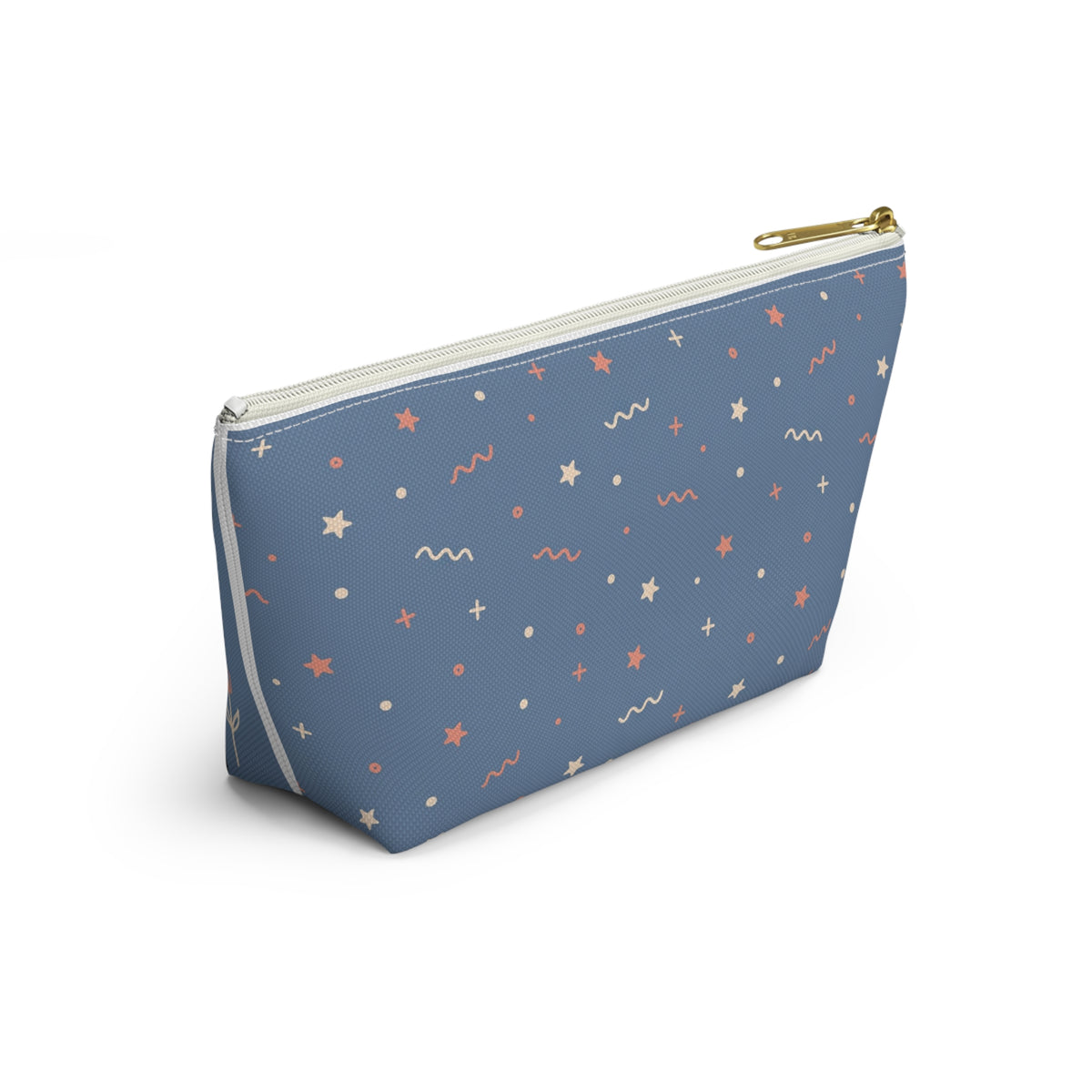 Nurse Heart Care Boho Accessory Pouch — T-Bottom Zipper Bag