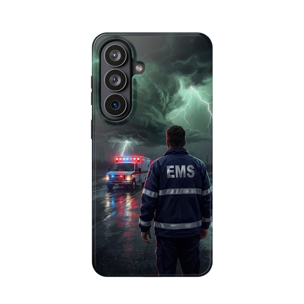 EMS Green Storm City Phone Case — Magnetic Wireless Charging Cover