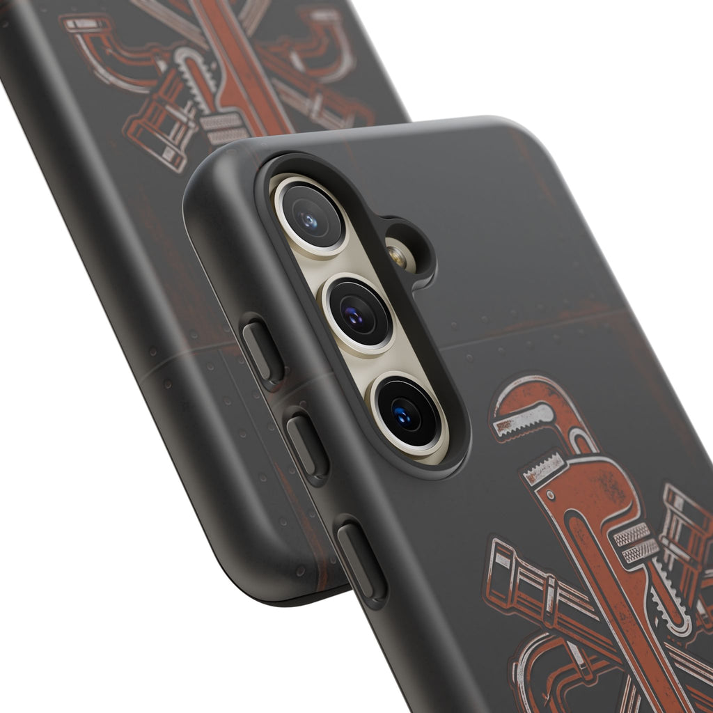 Tough by Trade Industrial Plumber Phone Case - Samsung & iPhone Series