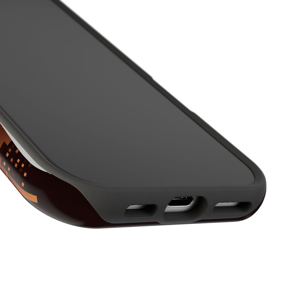 Paramedic/EMT Skyline Phone Case — Magnetic Wireless Charging Cover