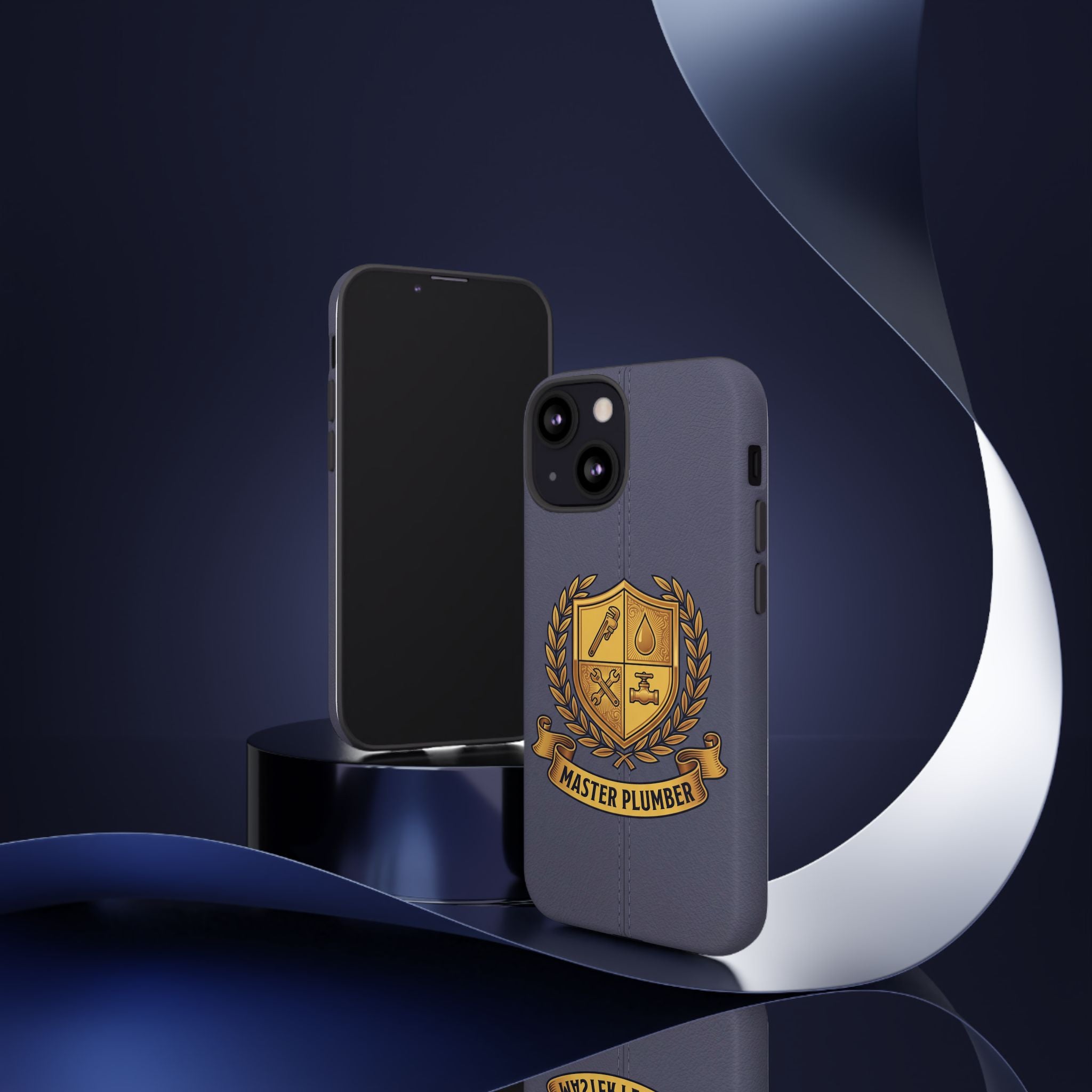 Master Plumber Slate Crest Phone Case - Samsung & iPhone Series