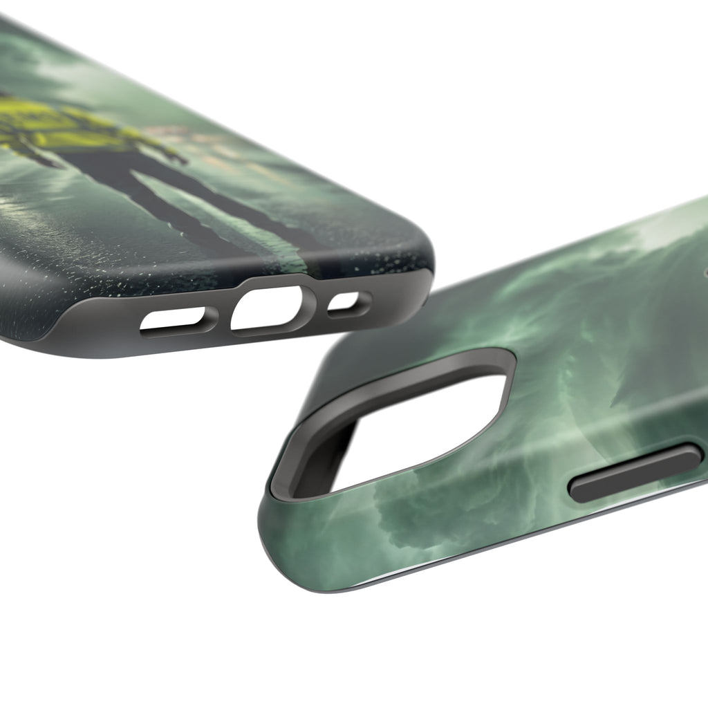 EMS Green Storm Phone Case — Magnetic Wireless Charging Cover