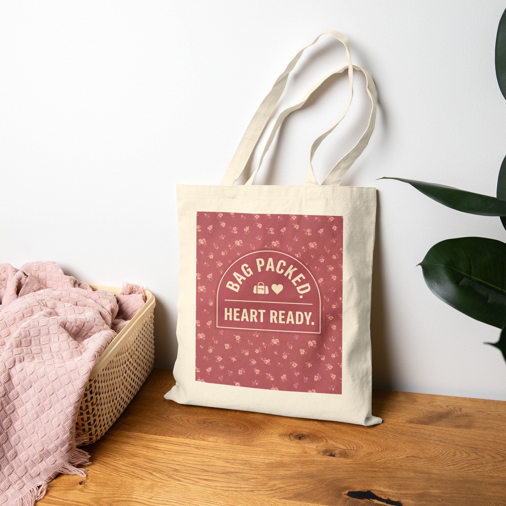 Nurse Tote Bag – Bag packed Heart ready – Cotton Canvas Tote Bag for Nurses