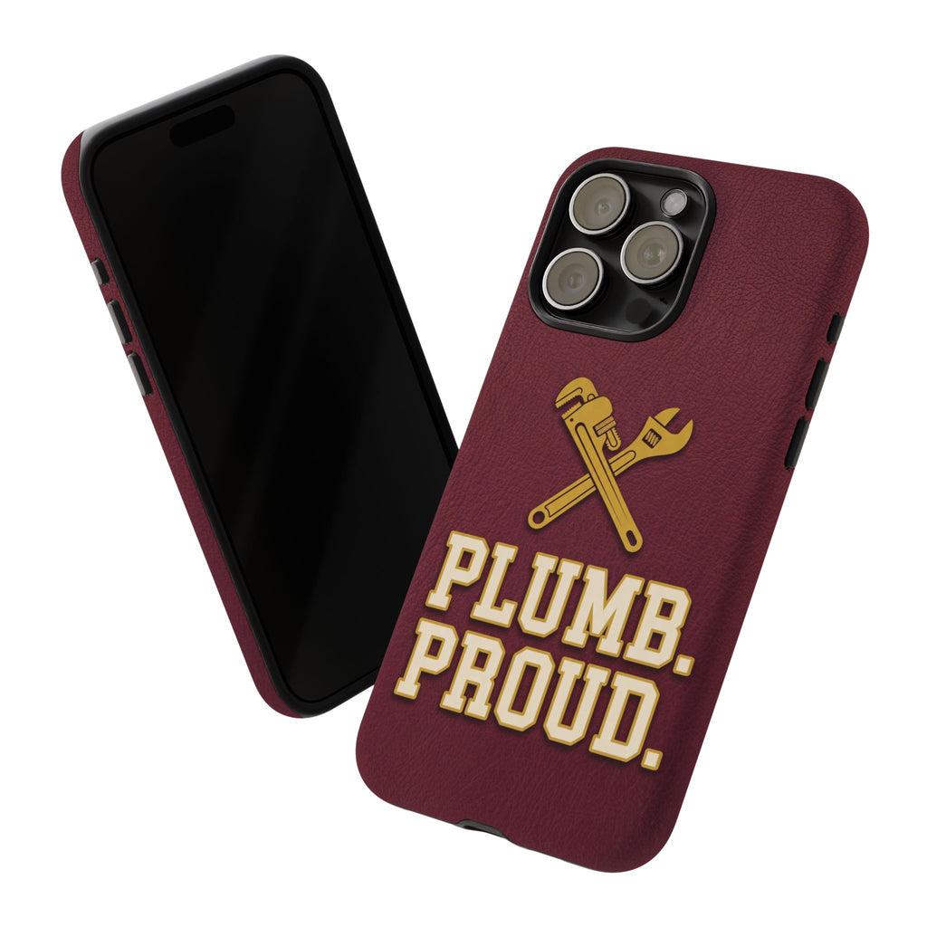 Plumb. Proud. Varsity Print Phone Case - Samsung & iPhone Series