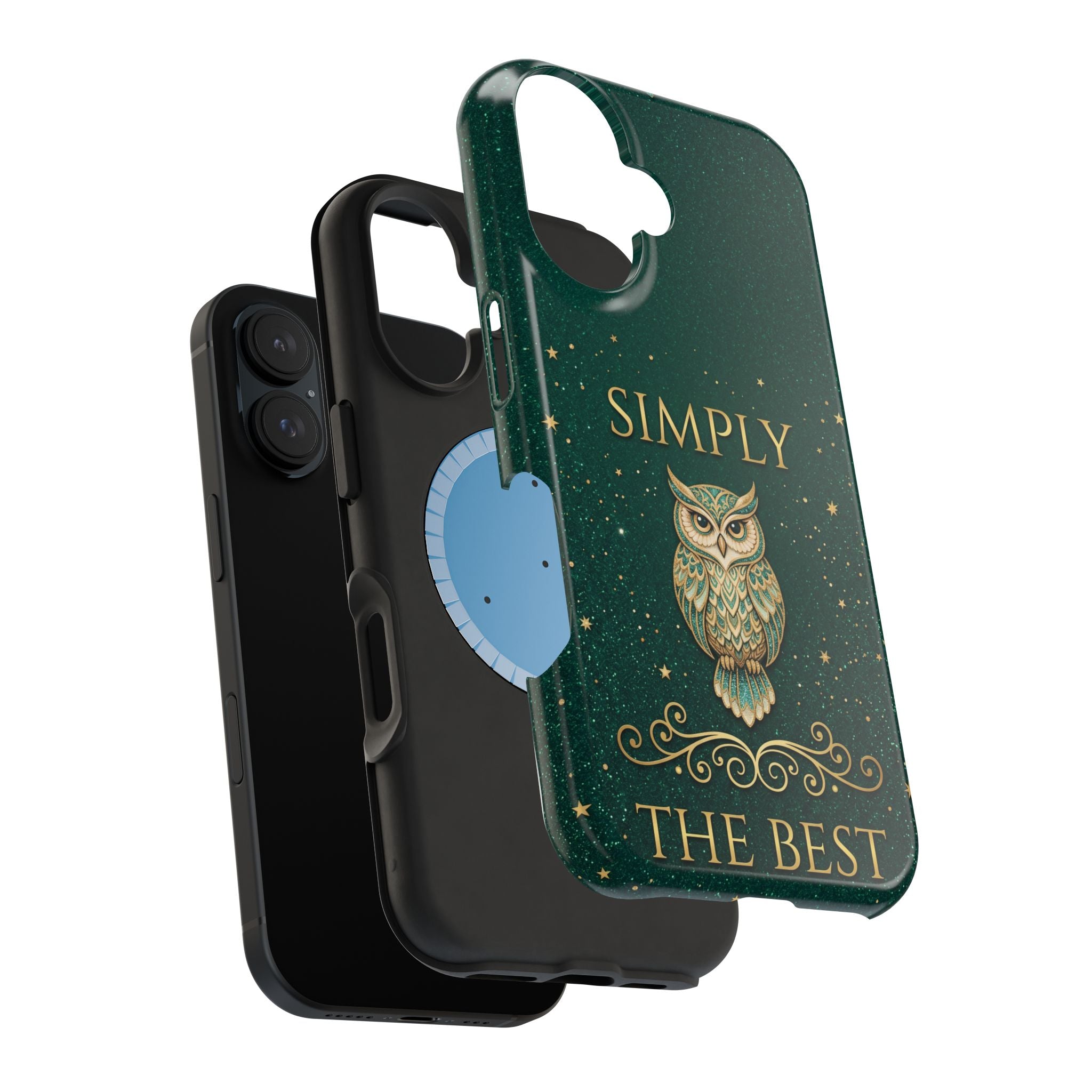 Simply The Best Wise Owl Phone Case — Wireless Charging Cover