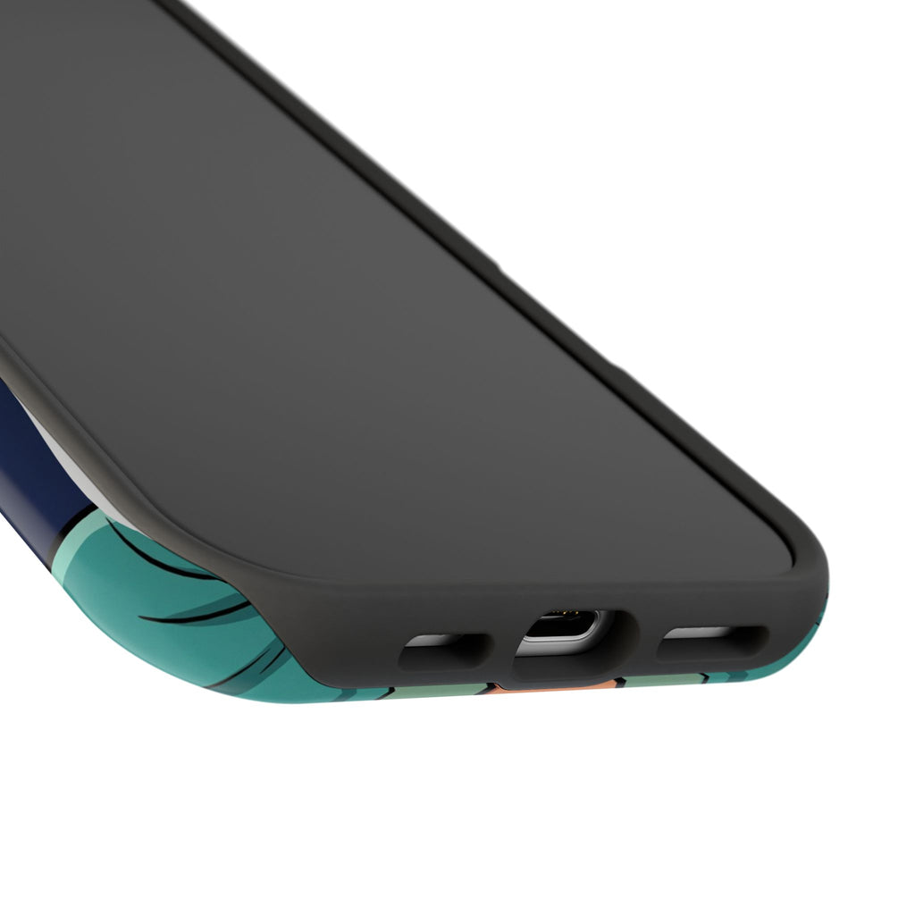 Bold Nurse Portrait Phone Case — Magnetic Wireless Charging Cover
