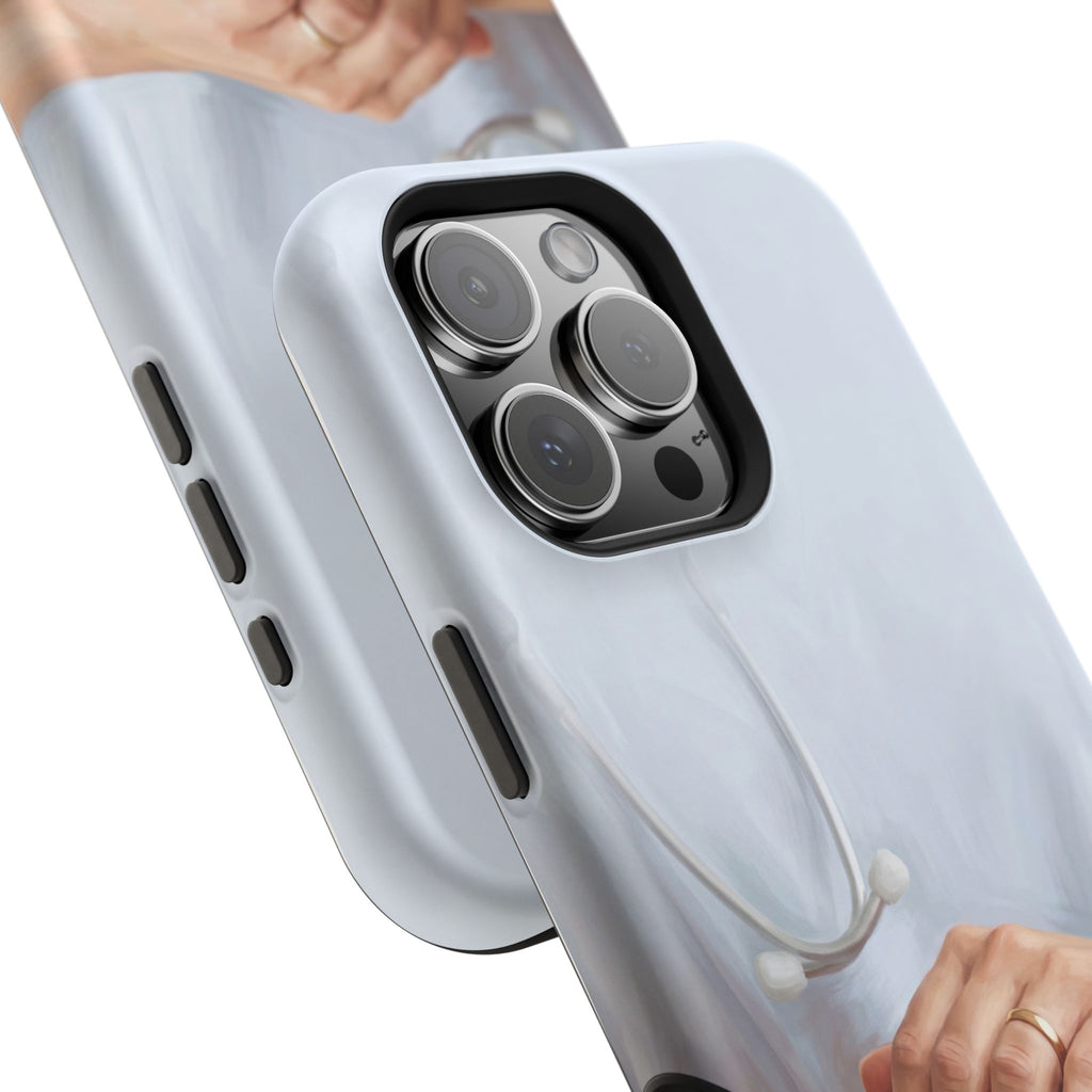 Impact-Resistant Phone Case — Caring Hands Wireless Charging Cover