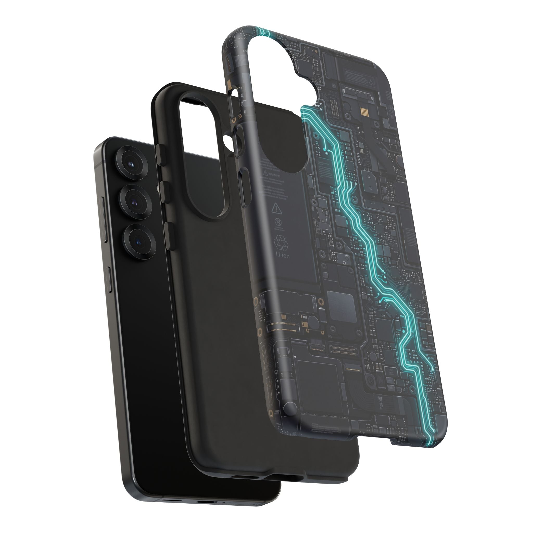 Electrician Cyan Circuit Phone Case - Samsung & iPhone Series