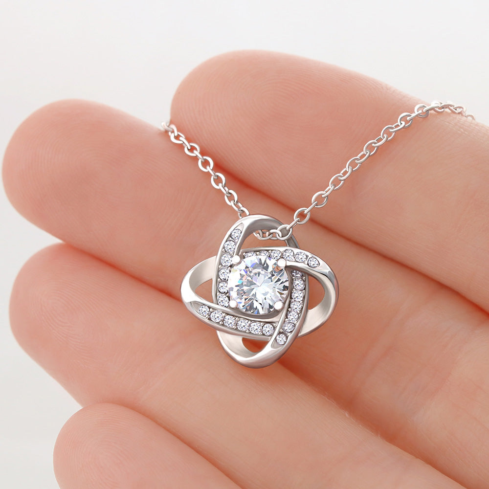 Love Knot Pendant Necklace