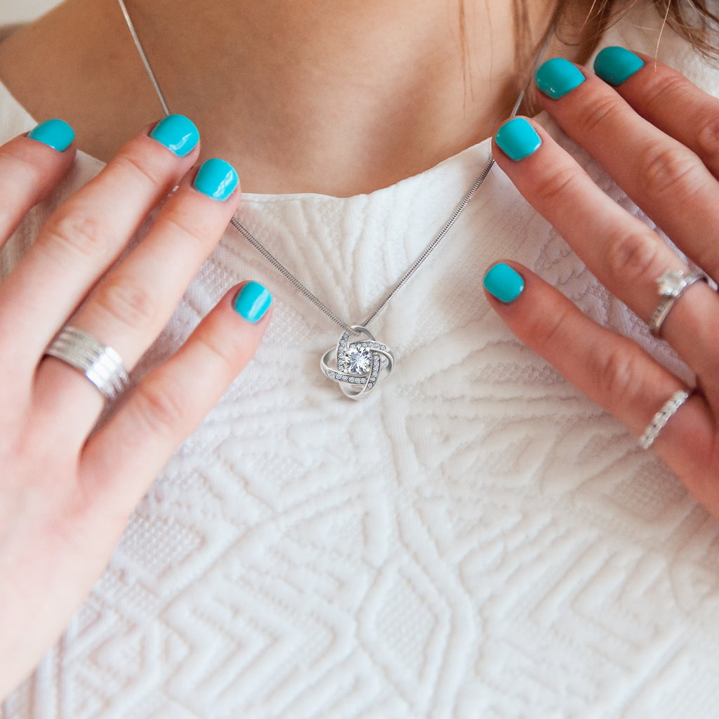 Love Knot Pendant Necklace