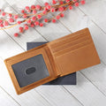Solid Connections Leather Wallet — Custom Plumber Gift