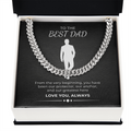 Cuban Link Chain – Stainless Steel or 18K Gold, Adjustable Necklace