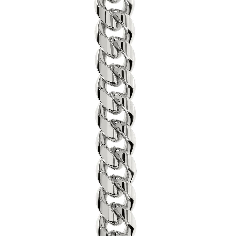 Men's Cuban Link Chain – 18K Gold or Stainless Steel Necklace