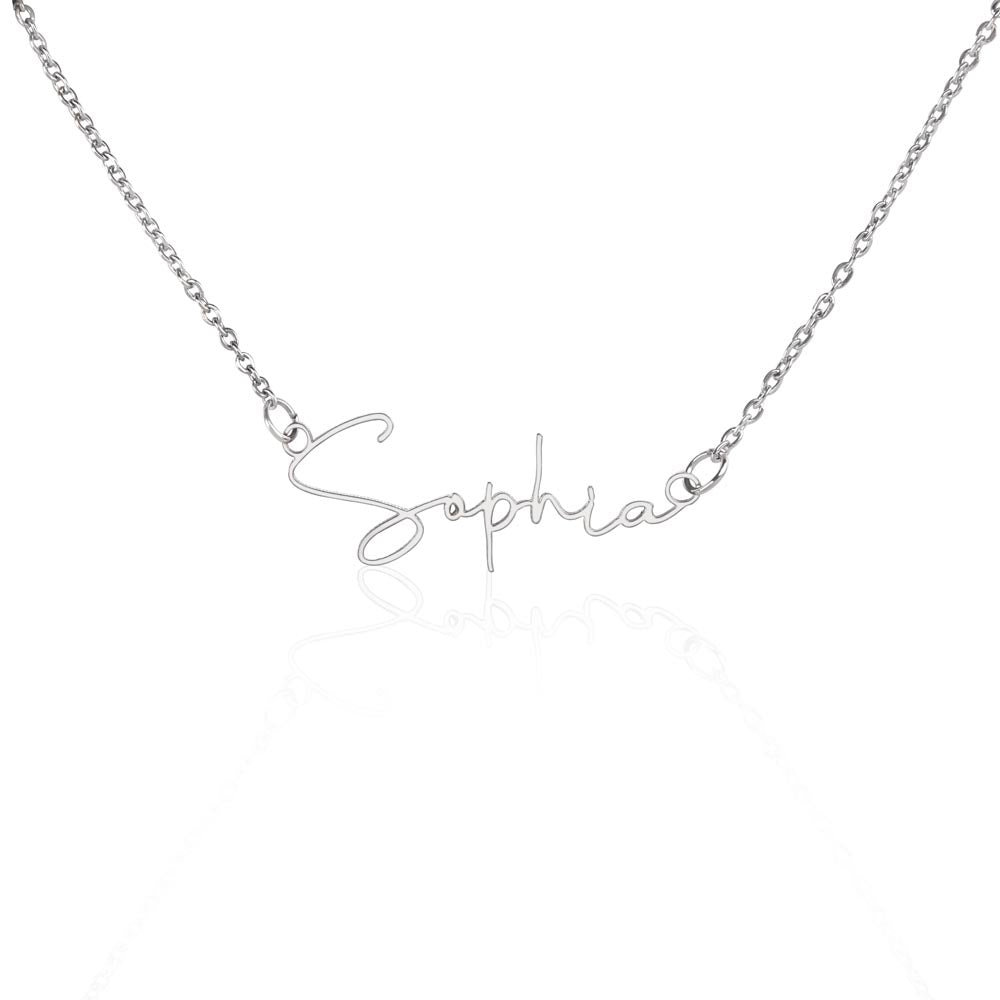 Test custom necklace