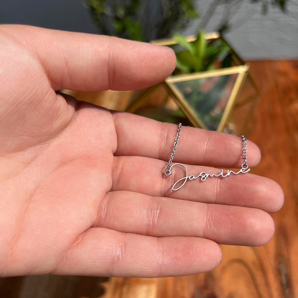Test custom necklace