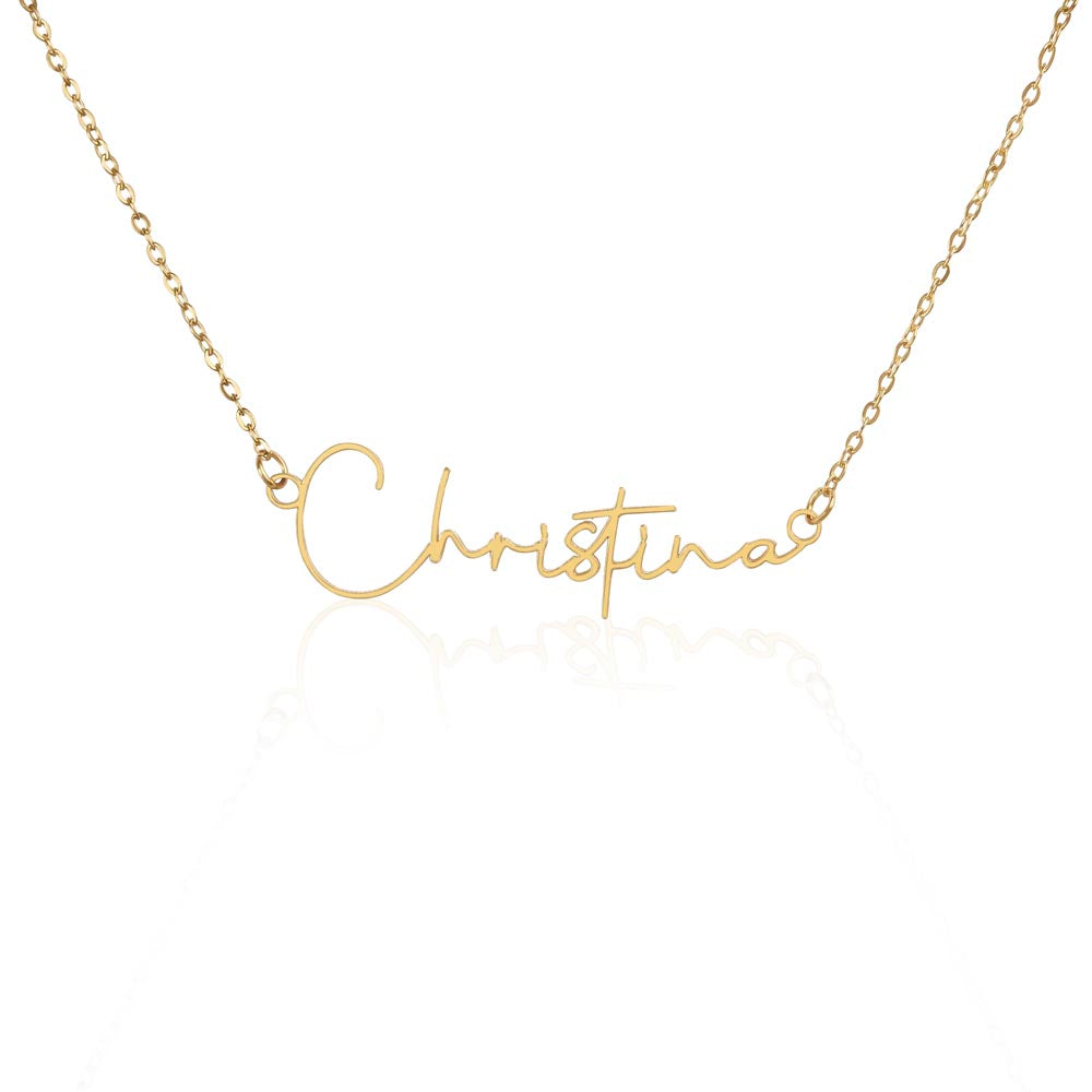 Test custom necklace