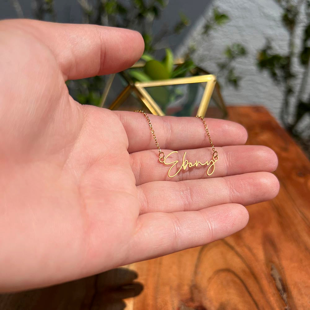 Test custom necklace