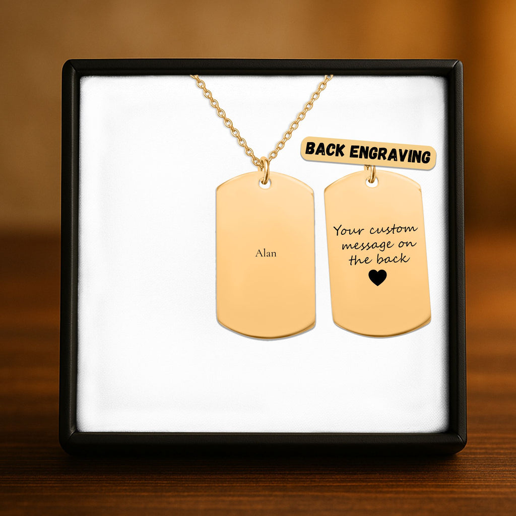 Custom Tag Necklace