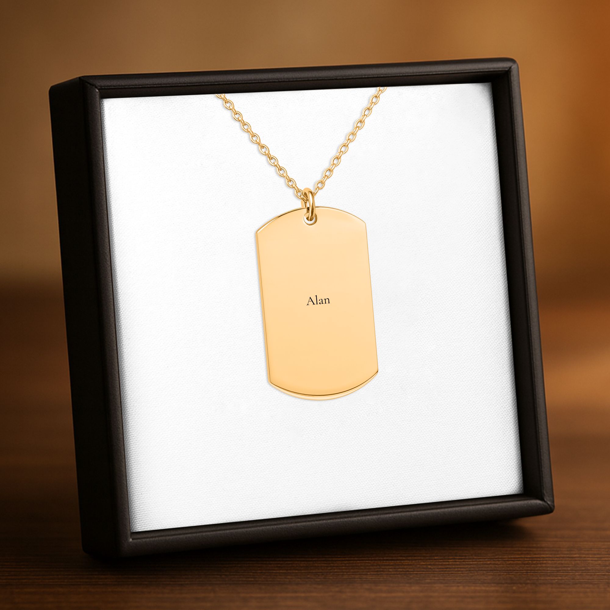 Custom Tag Necklace