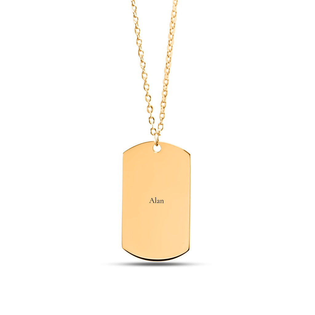 Custom Tag Necklace