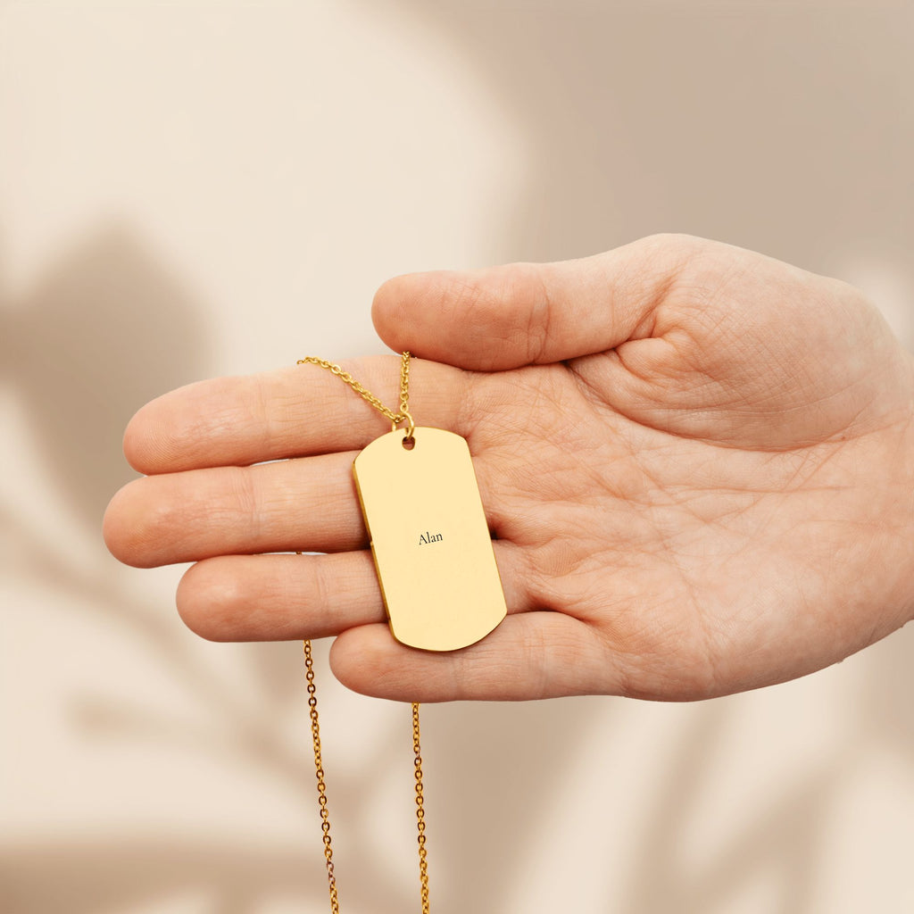 Custom Tag Necklace