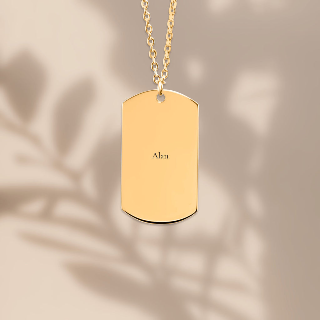 Custom Tag Necklace
