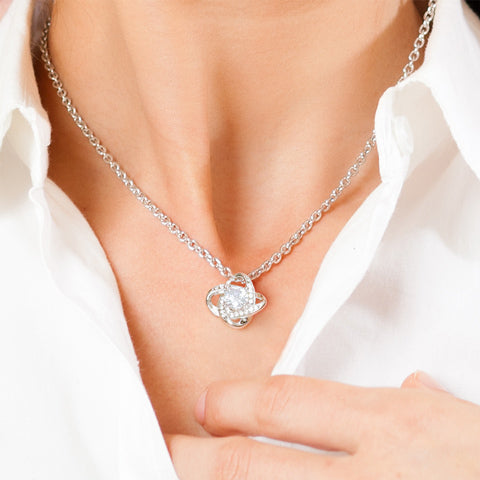 Love Knot Pendant Necklace